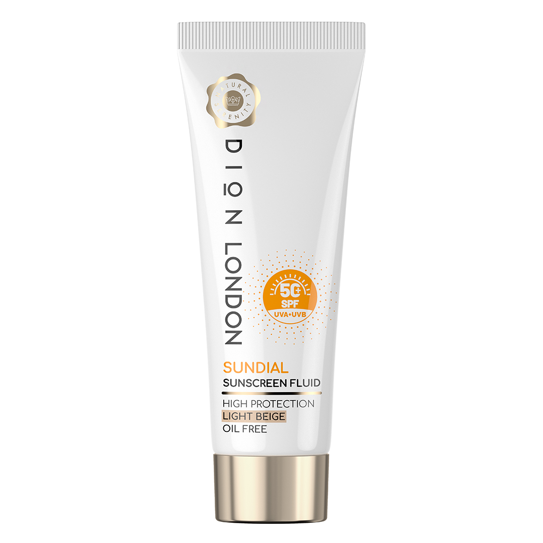 ضدآفتاب رنگ بژ روشن فلوئید ساندیال SPF50 دیون لندن ضدآفتاب رنگ بژ روشن فلوئید ساندیال SPF50 دیون لندن